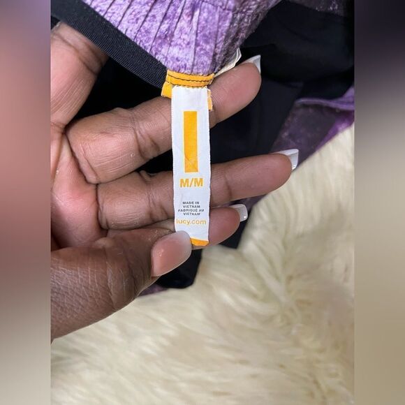 Lucy abstract running shorts sz medium - Picture 2 of 7